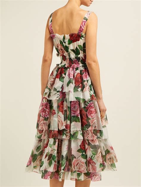 dolce and gabbana midi dress